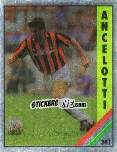 Cromo Ancelotti - Il Grande Calcio 1991 n. 341 - Vallardi