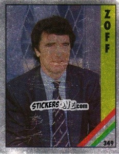Cromo Zoff - Il Grande Calcio 1991 n. 349 - Vallardi