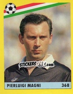 Figurina Pierluigi Magni - Il Grande Calcio 1991 n. 368 - Vallardi