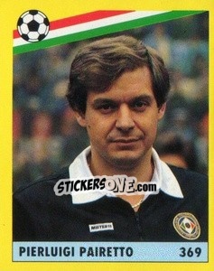 Figurina Pierluigi Pairetto - Il Grande Calcio 1991 n. 369 - Vallardi