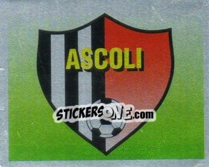 Cromo Ascoli - Il Grande Calcio 1991 n. 372 - Vallardi