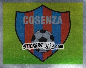 Figurina Cosenza - Il Grande Calcio 1991 n. 376 - Vallardi