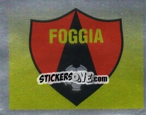 Cromo Foggia - Il Grande Calcio 1991 n. 378 - Vallardi