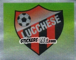 Figurina Lucchese - Il Grande Calcio 1991 n. 379 - Vallardi