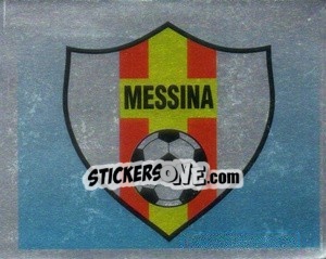 Figurina Messina - Il Grande Calcio 1991 n. 380 - Vallardi