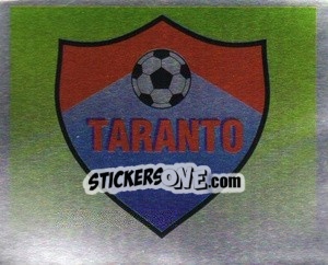 Cromo Taranto - Il Grande Calcio 1991 n. 387 - Vallardi