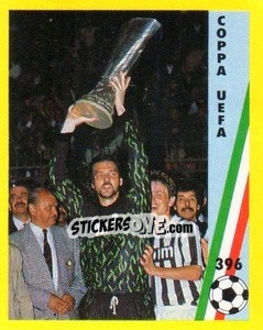 Cromo Coppa UEFA - Il Grande Calcio 1991 n. 396 - Vallardi