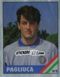 Cromo Pagliuca - Il Grande Calcio 1991 n. 419 - Vallardi
