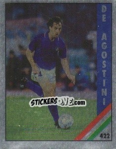 Cromo De Agostini - Il Grande Calcio 1991 n. 422 - Vallardi