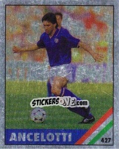 Cromo Ancelotti - Il Grande Calcio 1991 n. 427 - Vallardi