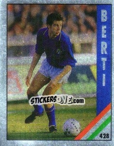 Sticker Berti - Il Grande Calcio 1991 n. 428 - Vallardi