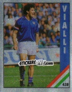 Sticker Vialli - Il Grande Calcio 1991 n. 438 - Vallardi