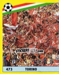 Figurina Torino - Il Grande Calcio 1991 n. 473 - Vallardi