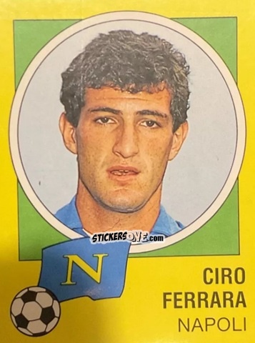 Figurina Ciro Ferrara - Calcio 1990-1991 n. 210 - Junior Stickers