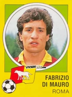 Cromo Fabrizio Di Mauro - Calcio 1990-1991 n. 266 - Junior Stickers