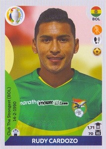 Cromo Rudy Cardozo (top scorer) - CONMEBOL Copa América 2021 Preview n. 88 - Panini