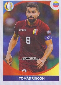Cromo Tomás Rincón (in action) - CONMEBOL Copa América 2021 Preview n. 309 - Panini