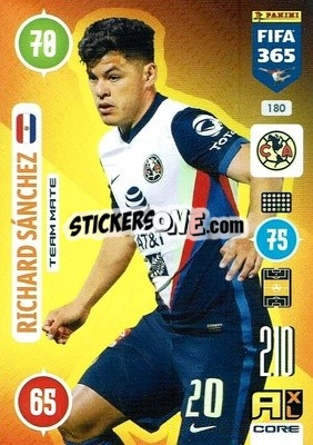 Sticker Richard Sánchez - FIFA 365: 2020-2021. Adrenalyn XL n. 180 - Panini