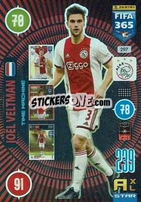 Cromo Joël Veltman - FIFA 365: 2020-2021. Adrenalyn XL n. 297 - Panini
