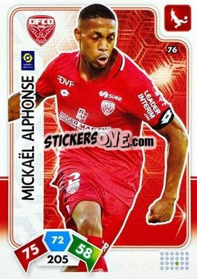 Figurina Mickaël Alphonse - Foot 2020-2021. Adrenalyn Xl n. 76 - Panini