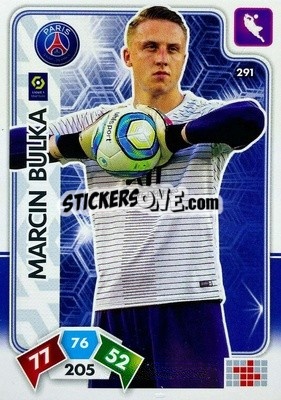 Figurina Marcin Bulka - Foot 2020-2021. Adrenalyn Xl n. 291 - Panini