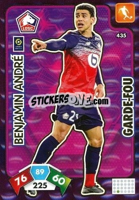 Figurina Benjamin André - Foot 2020-2021. Adrenalyn Xl n. 435 - Panini