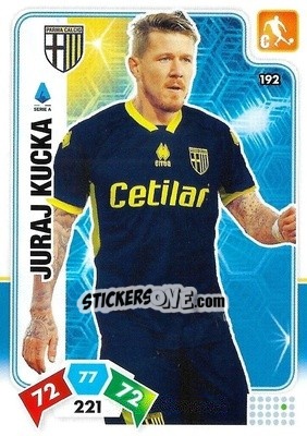 Cromo Juraj Kucka - Calciatori 2020-2021. Adrenalyn XL n. 192 - Panini