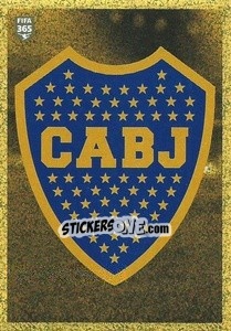 Cromo Boca Juniors Logo - FIFA 365 2021 n. 341 - Panini
