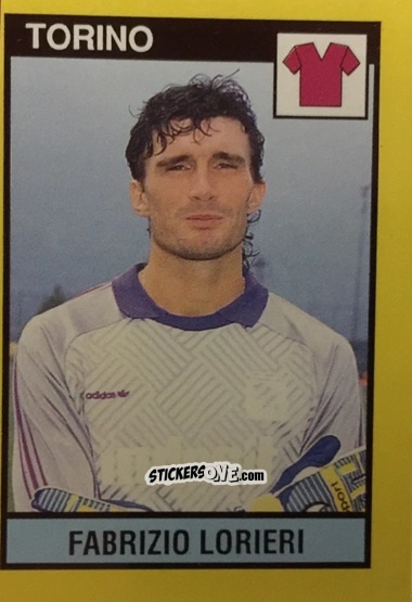 Figurina Fabrizio Lorieri - Il Grande Calcio 1988-1989 n. 274 - Vallardi