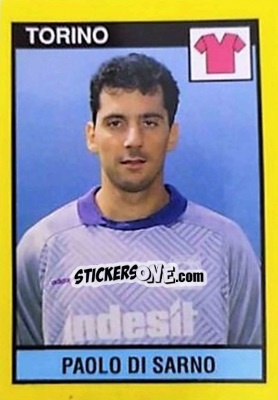 Cromo Paolo Di Sarno - Il Grande Calcio 1988-1989 n. 275 - Vallardi