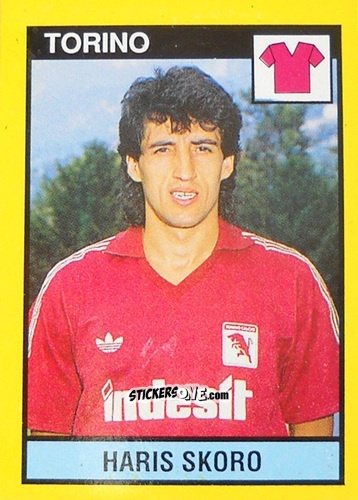 Cromo Haris Skoro - Il Grande Calcio 1988-1989 n. 283 - Vallardi