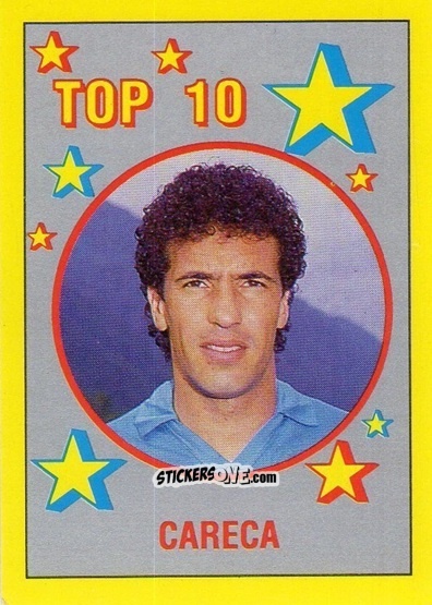 Sticker Careca - Il Grande Calcio 1988-1989 n. 314 - Vallardi