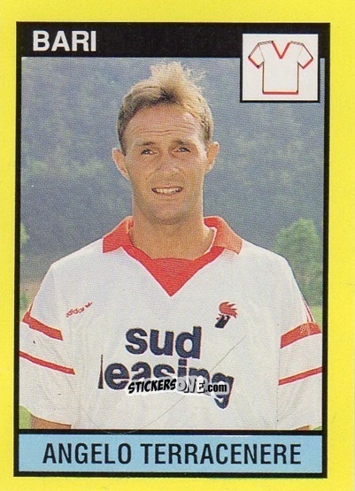 Sticker Angelo Terracenere - Il Grande Calcio 1988-1989 n. 348 - Vallardi