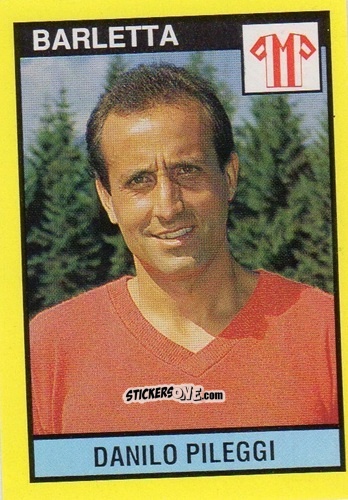 Sticker Danilo Pileggi - Il Grande Calcio 1988-1989 n. 364 - Vallardi