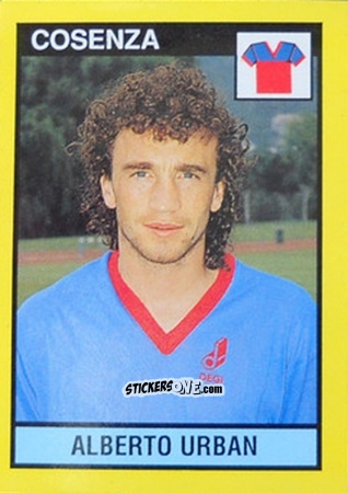 Cromo Alberto Urban - Il Grande Calcio 1988-1989 n. 404 - Vallardi