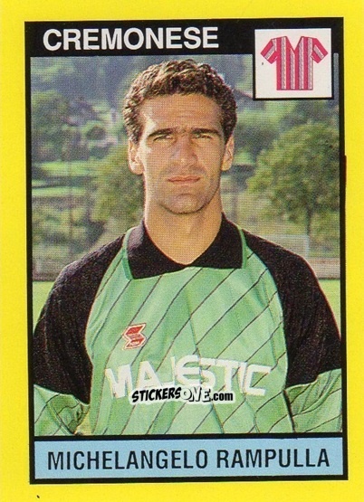 Cromo Michelangelo Rampulla - Il Grande Calcio 1988-1989 n. 409 - Vallardi