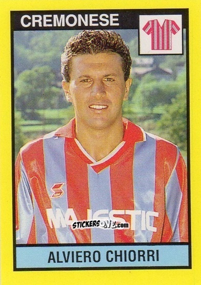 Sticker Alviero Chiorri - Il Grande Calcio 1988-1989 n. 420 - Vallardi