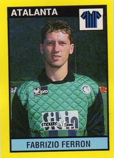 Figurina Fabrizio Ferron - Il Grande Calcio 1988-1989 n. 20 - Vallardi