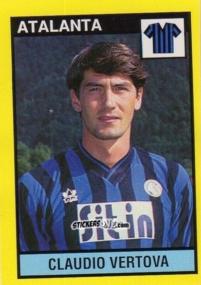 Cromo Claudio Vertova - Il Grande Calcio 1988-1989 n. 23 - Vallardi
