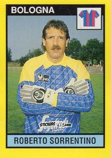 Sticker Roberto Sorrentino - Il Grande Calcio 1988-1989 n. 37 - Vallardi