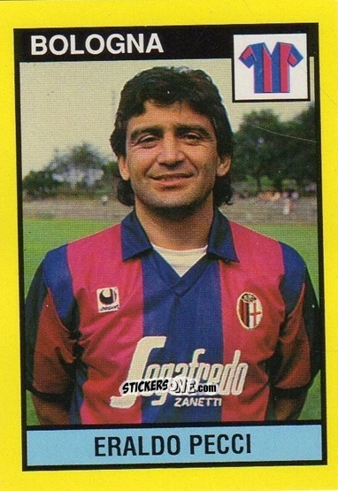 Sticker Eraldo Pecci - Il Grande Calcio 1988-1989 n. 43 - Vallardi
