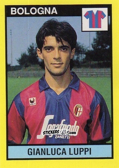 Sticker Gianluca Luppi - Il Grande Calcio 1988-1989 n. 48 - Vallardi