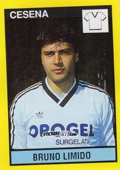Sticker Bruno Limido - Il Grande Calcio 1988-1989 n. 64 - Vallardi