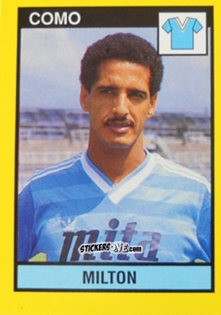 Cromo Milton - Il Grande Calcio 1988-1989 n. 85 - Vallardi