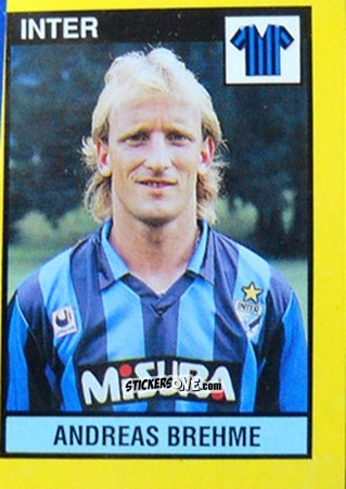 Cromo Andreas Brehme - Il Grande Calcio 1988-1989 n. 110 - Vallardi