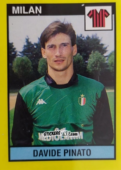 Sticker Davide Pinato - Il Grande Calcio 1988-1989 n. 173 - Vallardi
