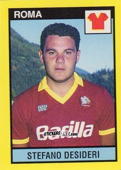 Sticker Stefano Desideri - Il Grande Calcio 1988-1989 n. 246 - Vallardi