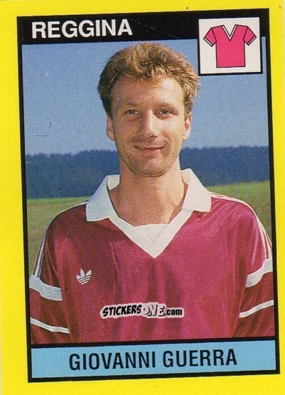 Sticker Giovanni Guerra - Il Grande Calcio 1988-1989 n. 530 - Vallardi