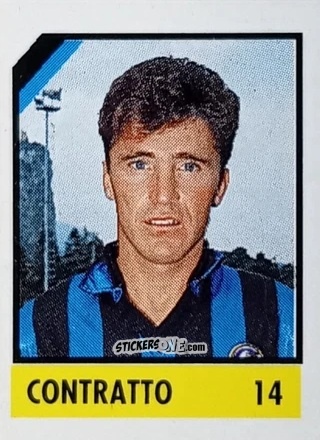 Cromo Contratto - Micro Calcio Campionato 1990-1991 n. 14 - Vallardi