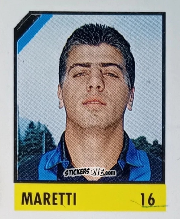 Cromo Maretti - Micro Calcio Campionato 1990-1991 n. 16 - Vallardi